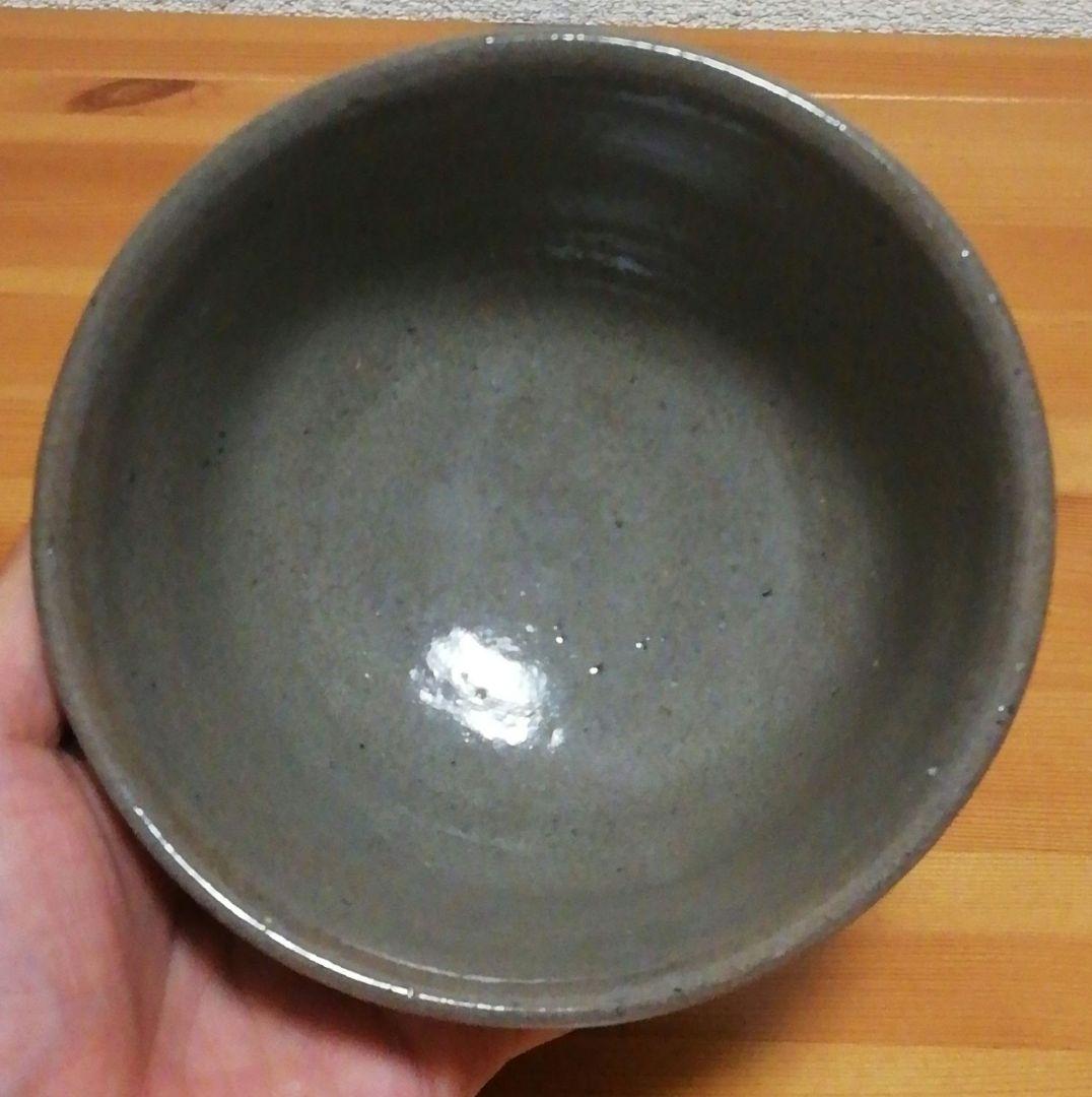 田中佐次郎作　唐津焼　絵唐津　茶碗　共箱　栞付　茶道具