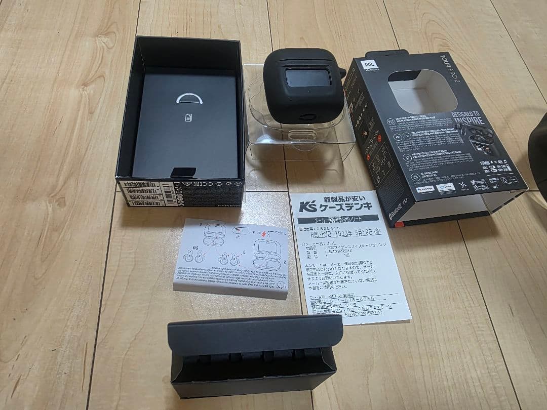 jbl tour pro 2 シリコンケース付 画面保護フィルム付き 使用感少