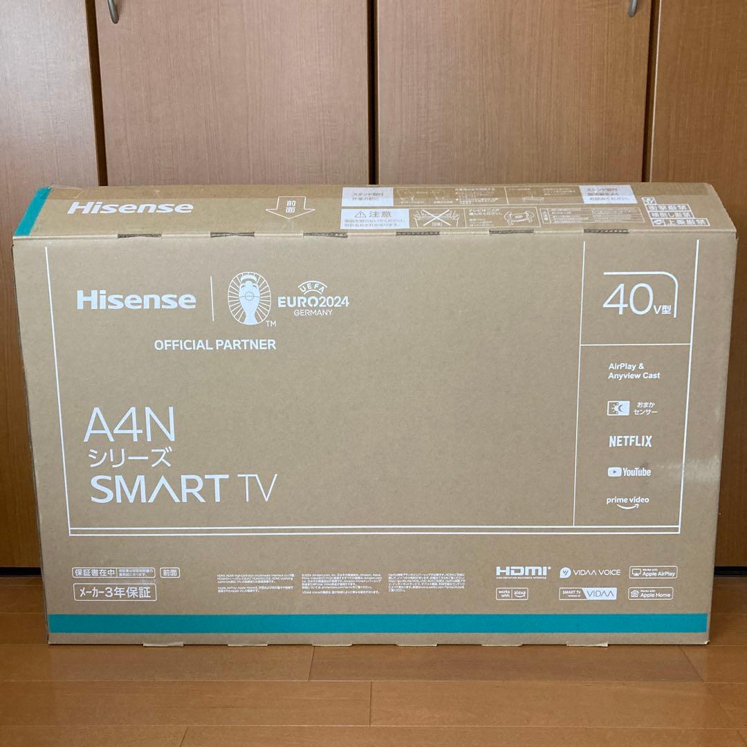 わかちこ　ハイセンス　40A4N 液晶テレビ