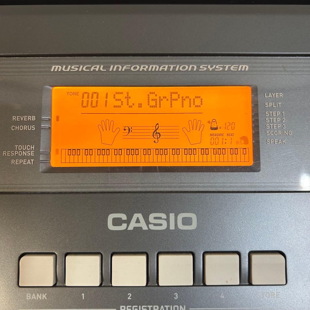 CASIO WK-110 77鍵 電子ピアノ キーボード