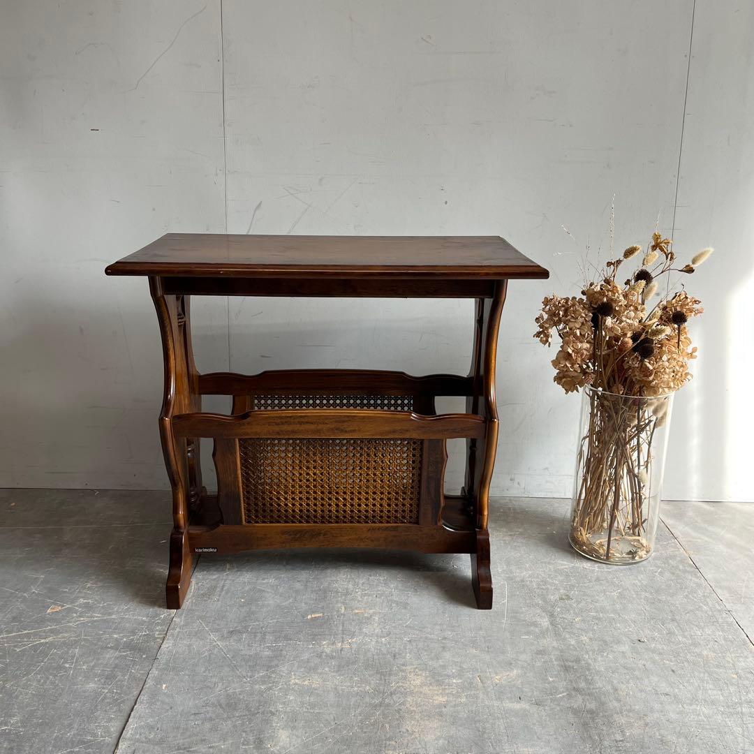 オールド カリモク karimoku コロニアル サイドテーブル z436
