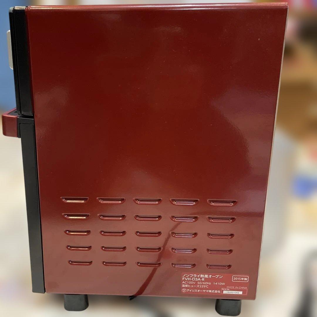 メ*7様 アイリスオーヤマ　ノンフライ熱風オーブン　未使用品　2015年
