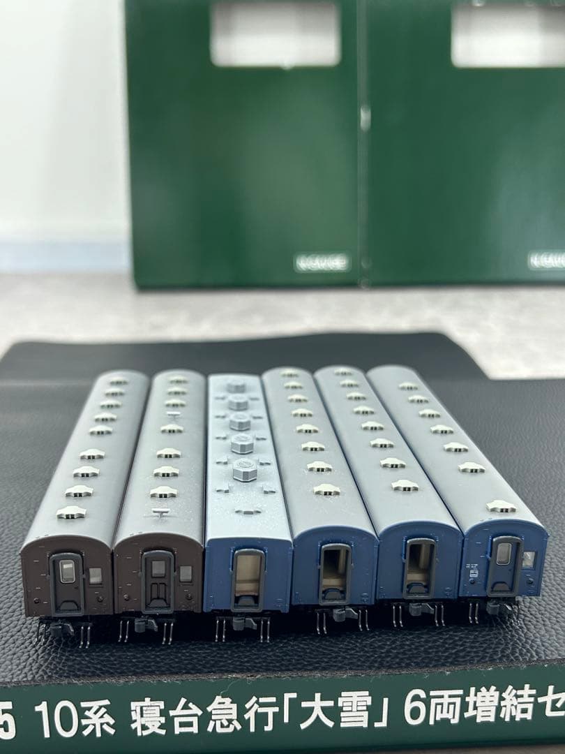 ②KATO 10-1124.1125 10系 寝台特急「大雪」基本.増結セット