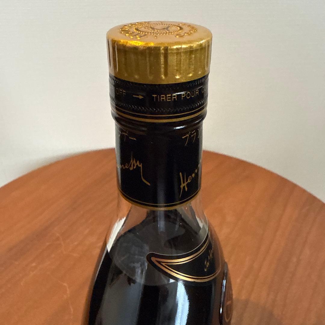 【極美品・箱付】ヘネシー XO 金キャップ クリアボトル 700ml 未開栓