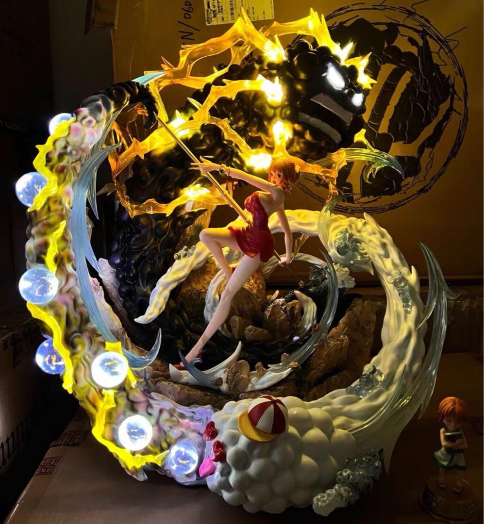 ONE PIECE ナミ ガレージキット ガレキ スタチュー③①