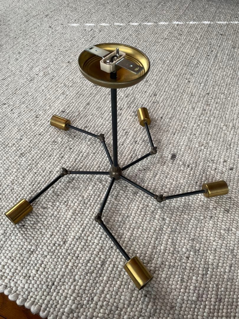 ACME Furniture SOLID BRASS LAMP 5灯