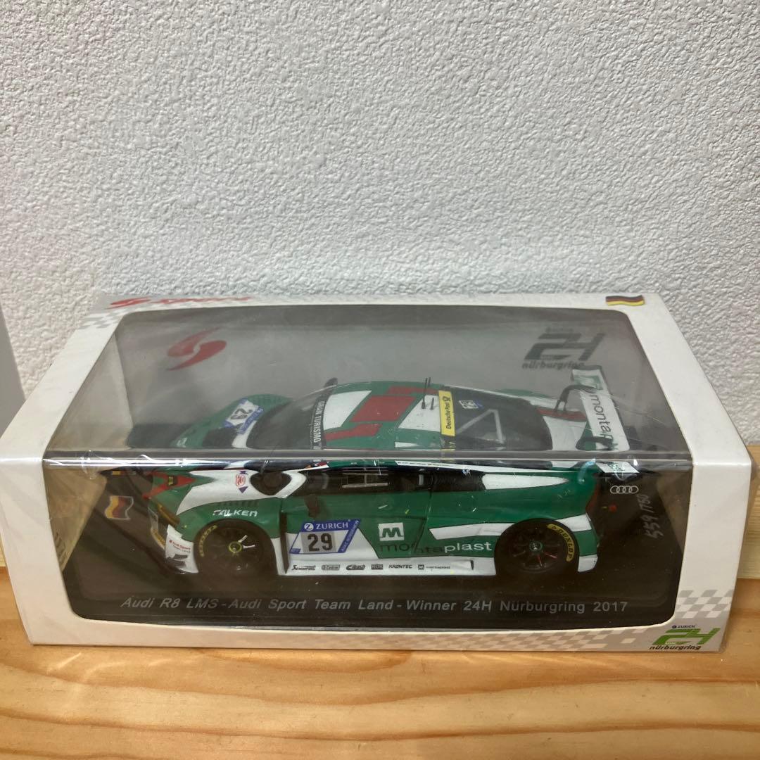 spark 1/43 audi R8 ニュル　2017年ウィナー