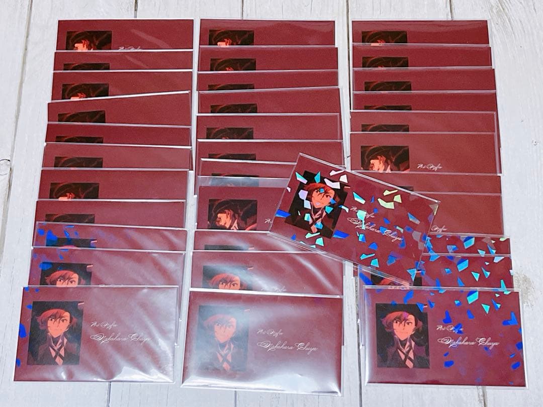 文スト 中原中也 コレクションカード 第1弾 レア×1 ノーマル×1