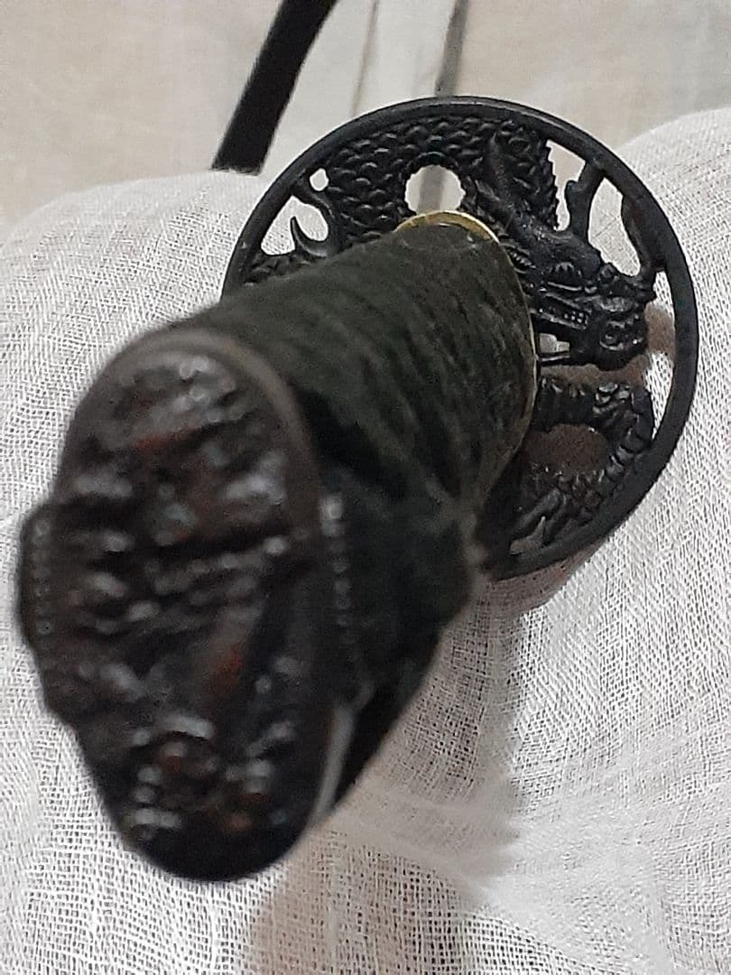 【約２尺３寸】忍者刀(大)模擬刀 模造刀 居合刀 日本刀 鍔 Japan 武具