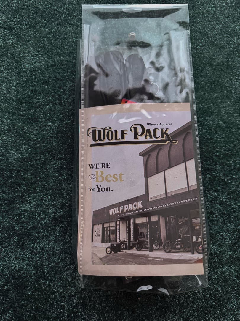 POWWOW/パウワウ グローブ　防寒　バイク　 ブラック L