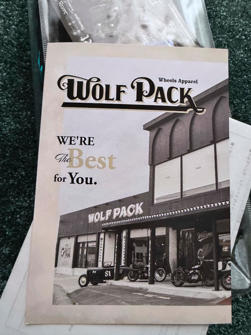 POWWOW/パウワウ グローブ　防寒　バイク　 ブラック L