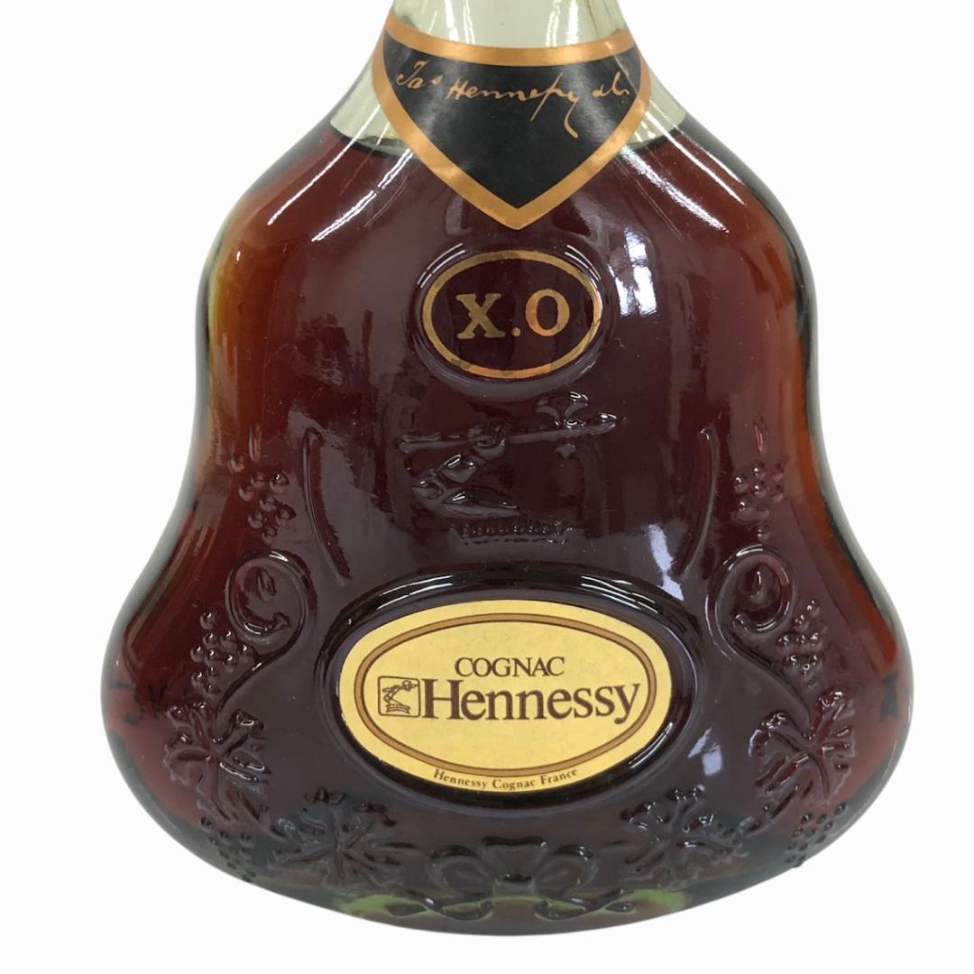 Hennessy ヘネシー X.O 金キャップ グリーンボトル