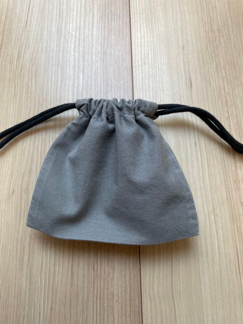 BALENCIAGA ブラックレザー三つ折り財布