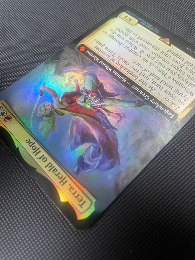 MTG 魔導の力を持つ少女、ティナ　拡張アートfoil版