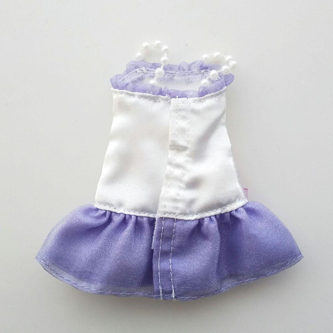 リカちゃん パープル レース ドレスワンピース パンプス セット