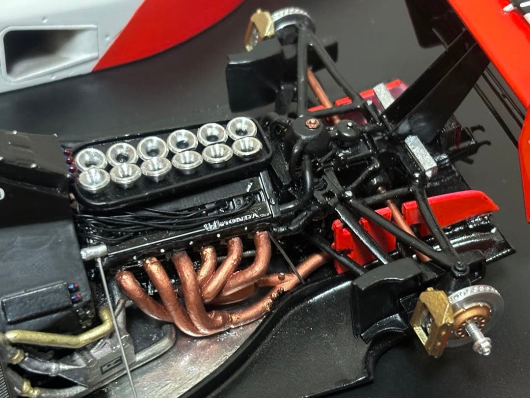 モデルファクトリーヒロ 1/20 マクラーレンホンダMP4/6 日本GP 完成品