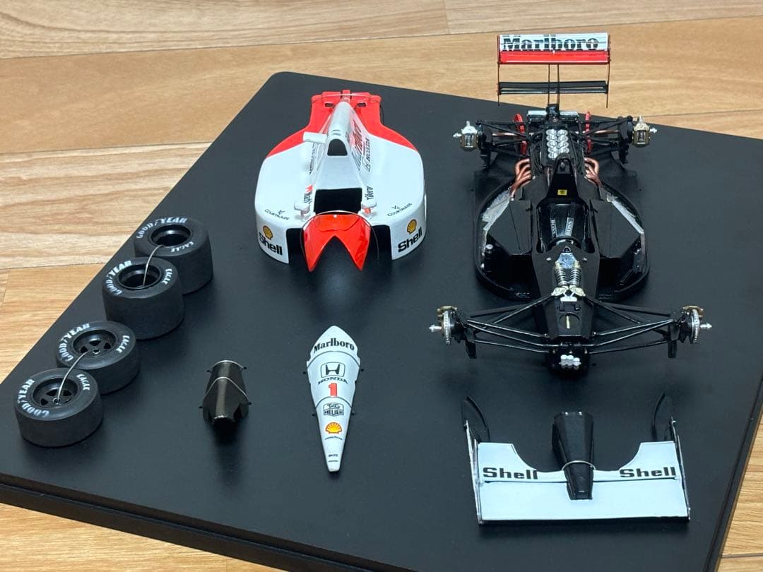 モデルファクトリーヒロ 1/20 マクラーレンホンダMP4/6 日本GP 完成品