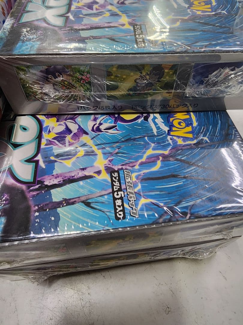 ポケモンカード151 シュリンク付き未開封6個とバイオレットex 5個