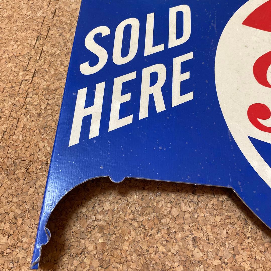 PEPSI ペプシ　sold here 看板　レア