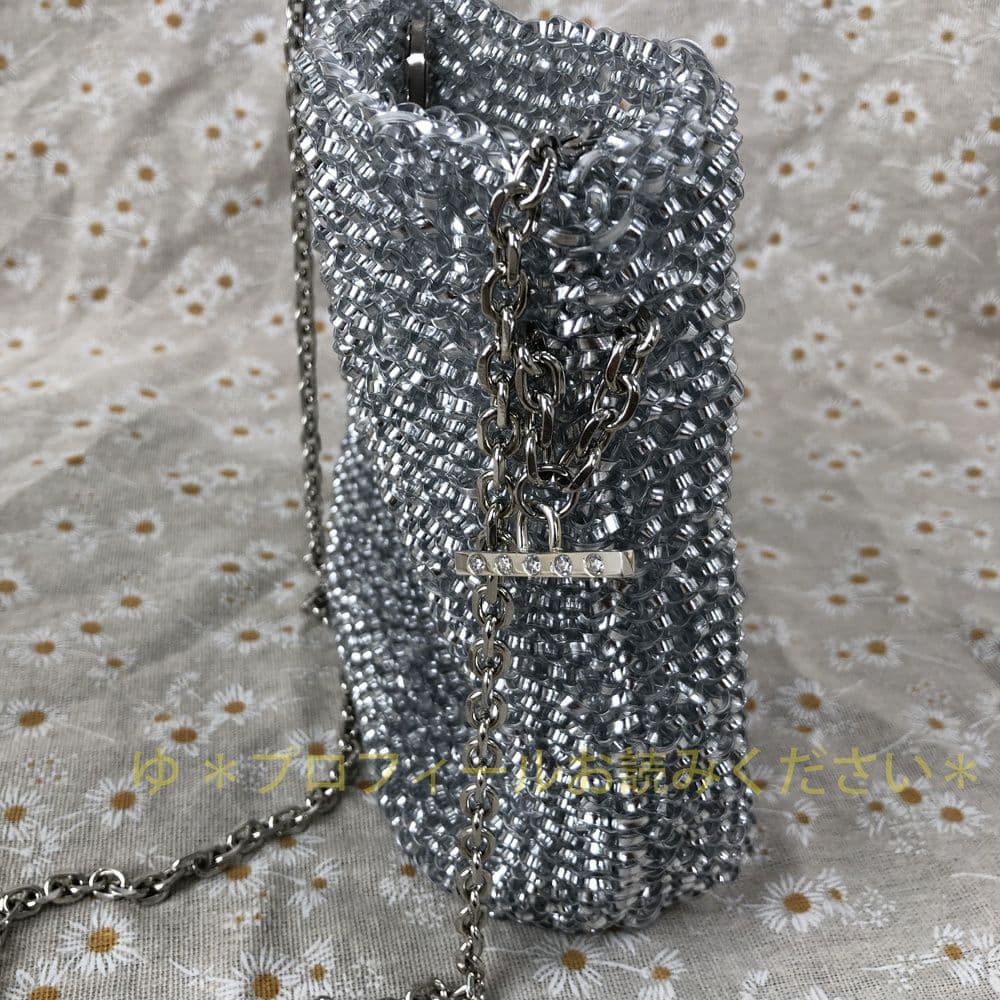 アンテプリマ バケットバッグ ショルダーバッグ シルバー