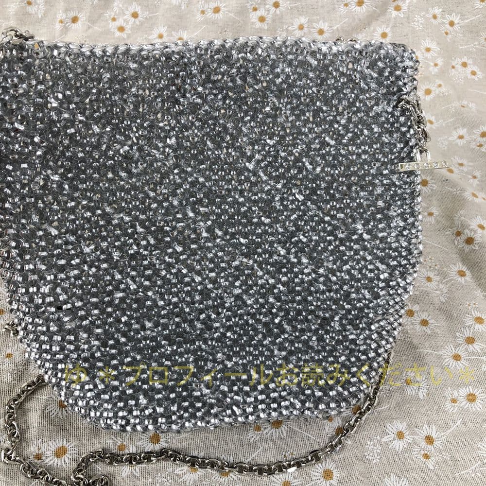 アンテプリマ バケットバッグ ショルダーバッグ シルバー