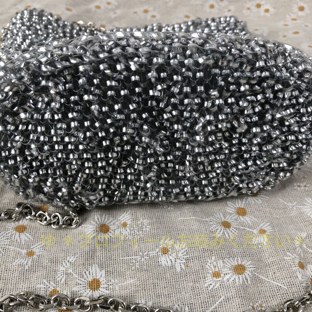 アンテプリマ バケットバッグ ショルダーバッグ シルバー