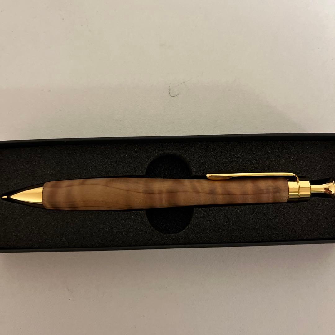 こぶた工房　木軸シャーペン0.5mm　日光杉極上杢