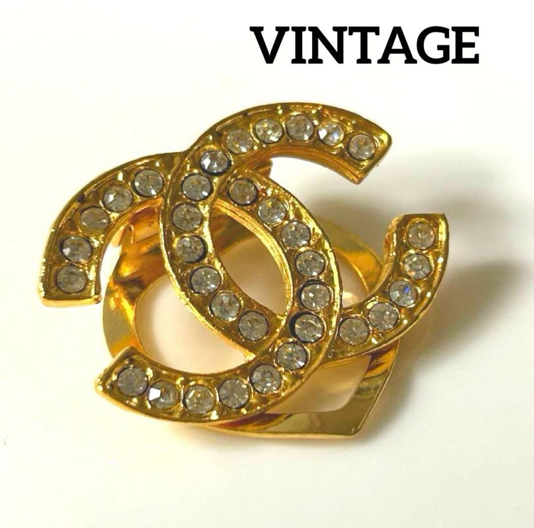 【CHANEL・シャネル】スカーフリング　スカーフ留め　ヴィンテージ