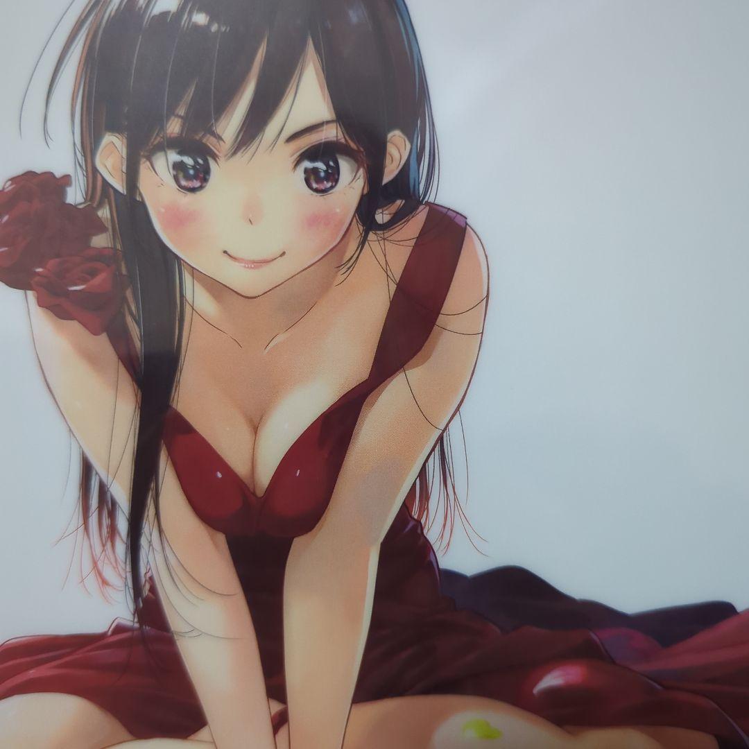 送料無料▶かのかり3枚組 原作絵 当選品A4クリアファイル/彼女お借りします⑶