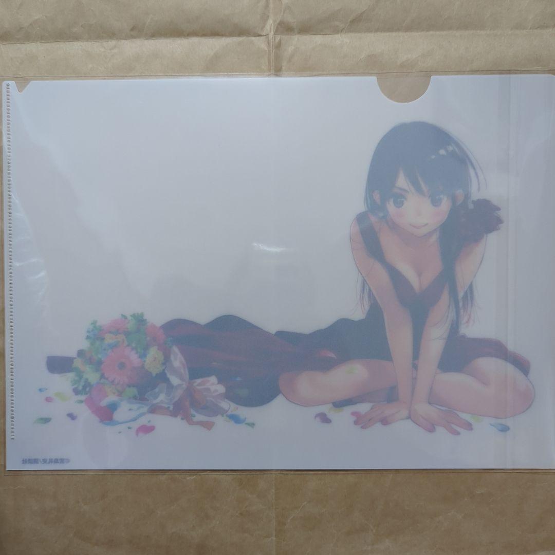 送料無料▶かのかり3枚組 原作絵 当選品A4クリアファイル/彼女お借りします⑶