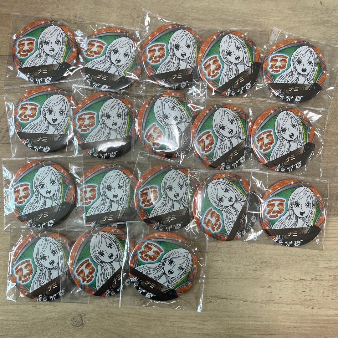 ONE PIECE ワンピース　バースデイ缶バッジ　ナミ　2023