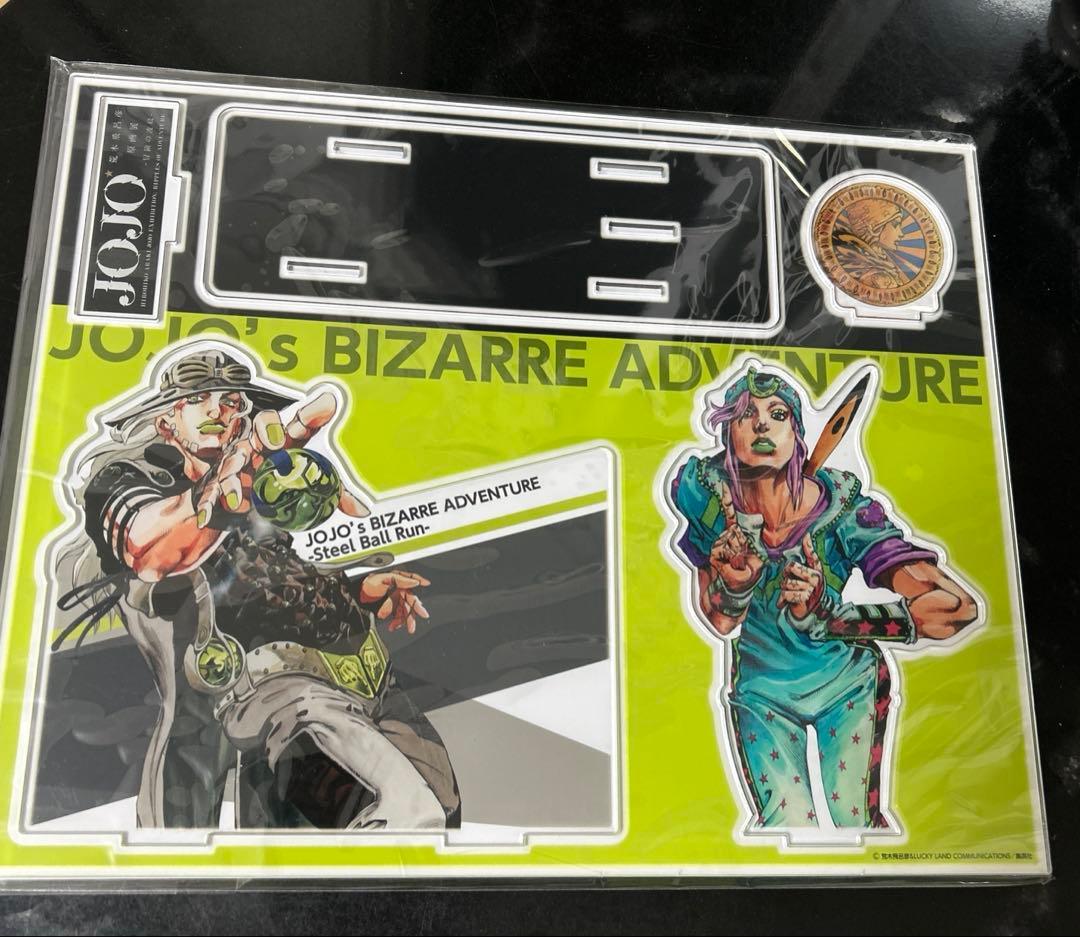 激レア!ジョジョの奇妙な冒険　ジョジョ展　7部 SBR BIG アクリ