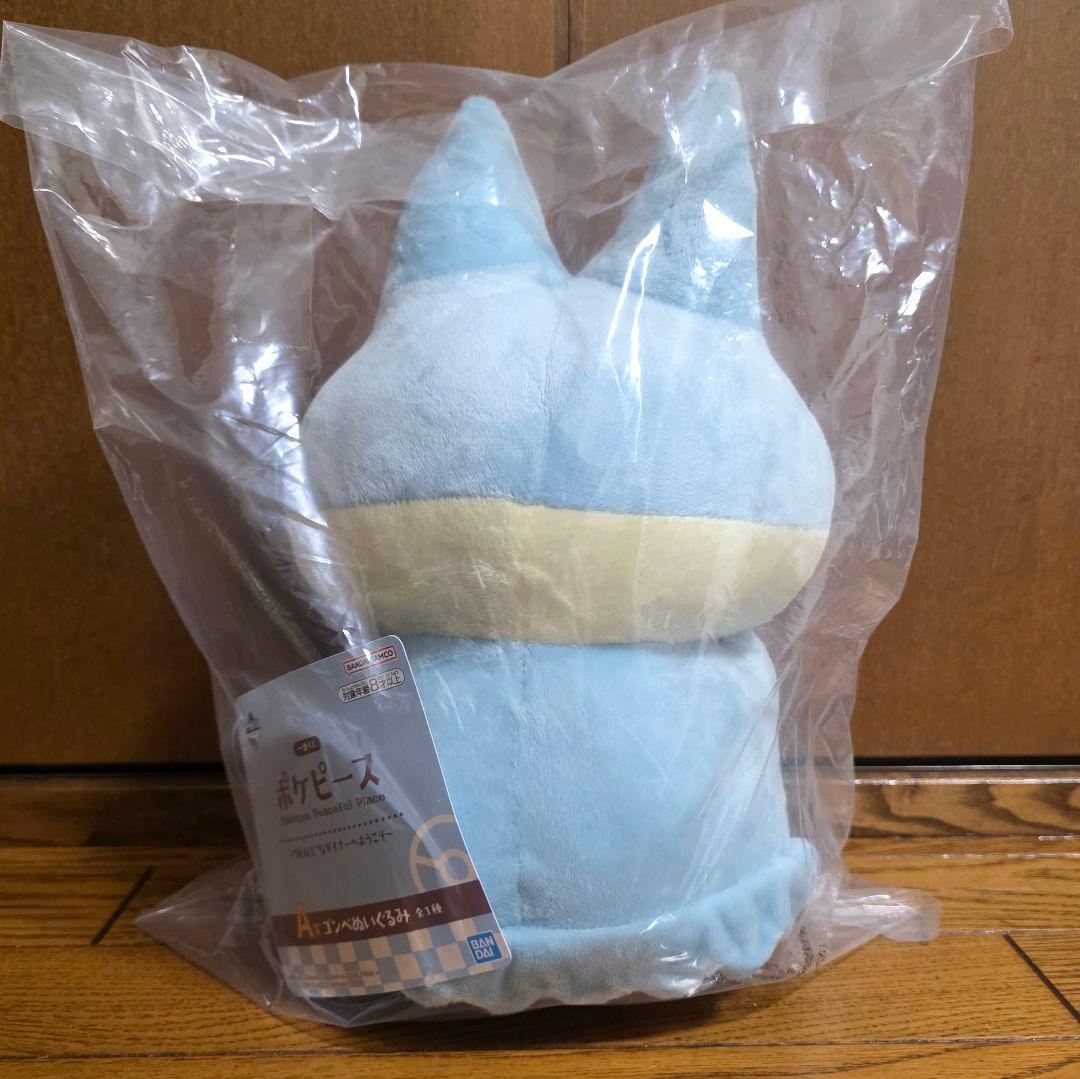 新品未開封：ポケピース　一番くじ　ぬいぐるみ　ピカチュウ　ゴンベ　ポッチャマ