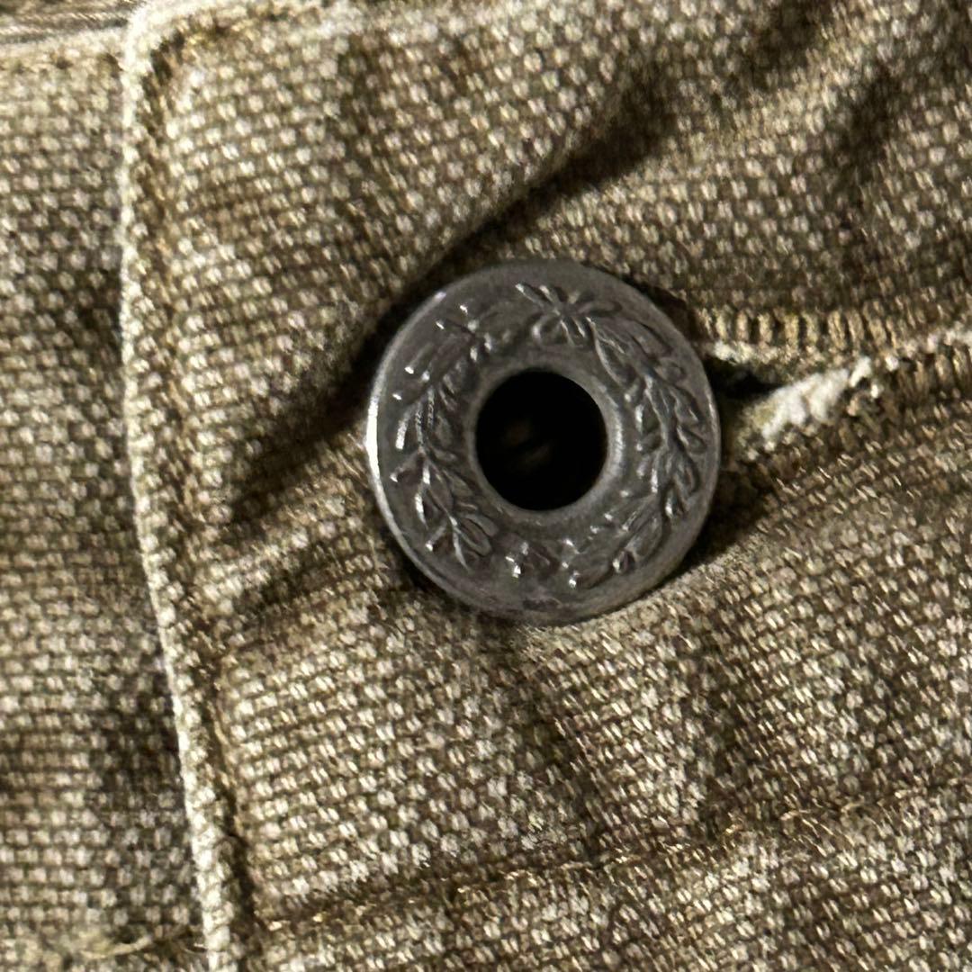 m6912【00s】KAPITAL サルエル風 ワークパンツ　ダック生地 日本製