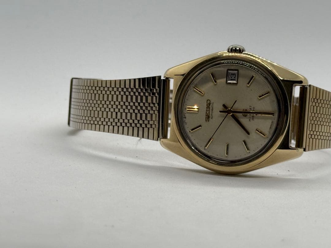 SEIKO 自動巻き時計 ゴールド hi beat 36000
