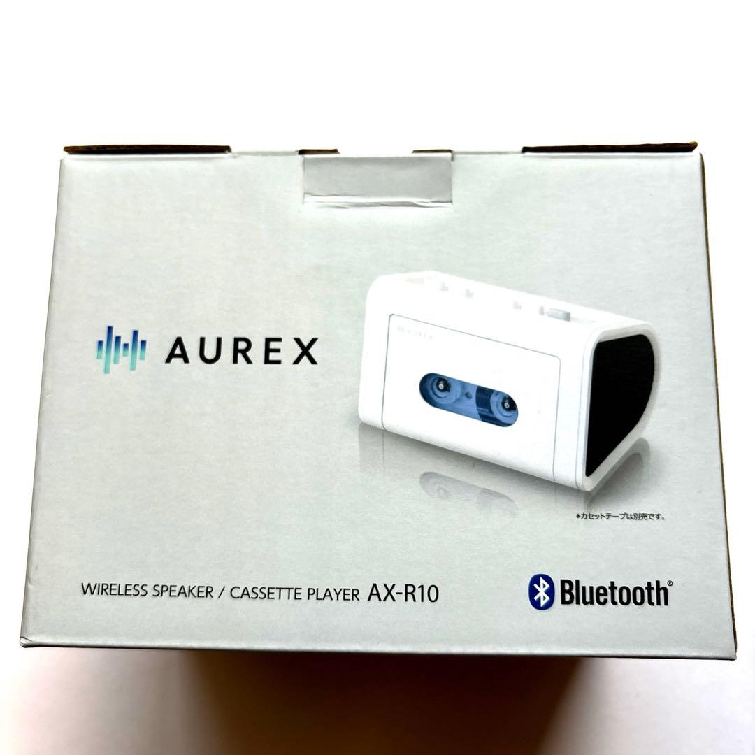 新品AUREX カセットプレイヤー AX-R10 USB TypeーC東芝