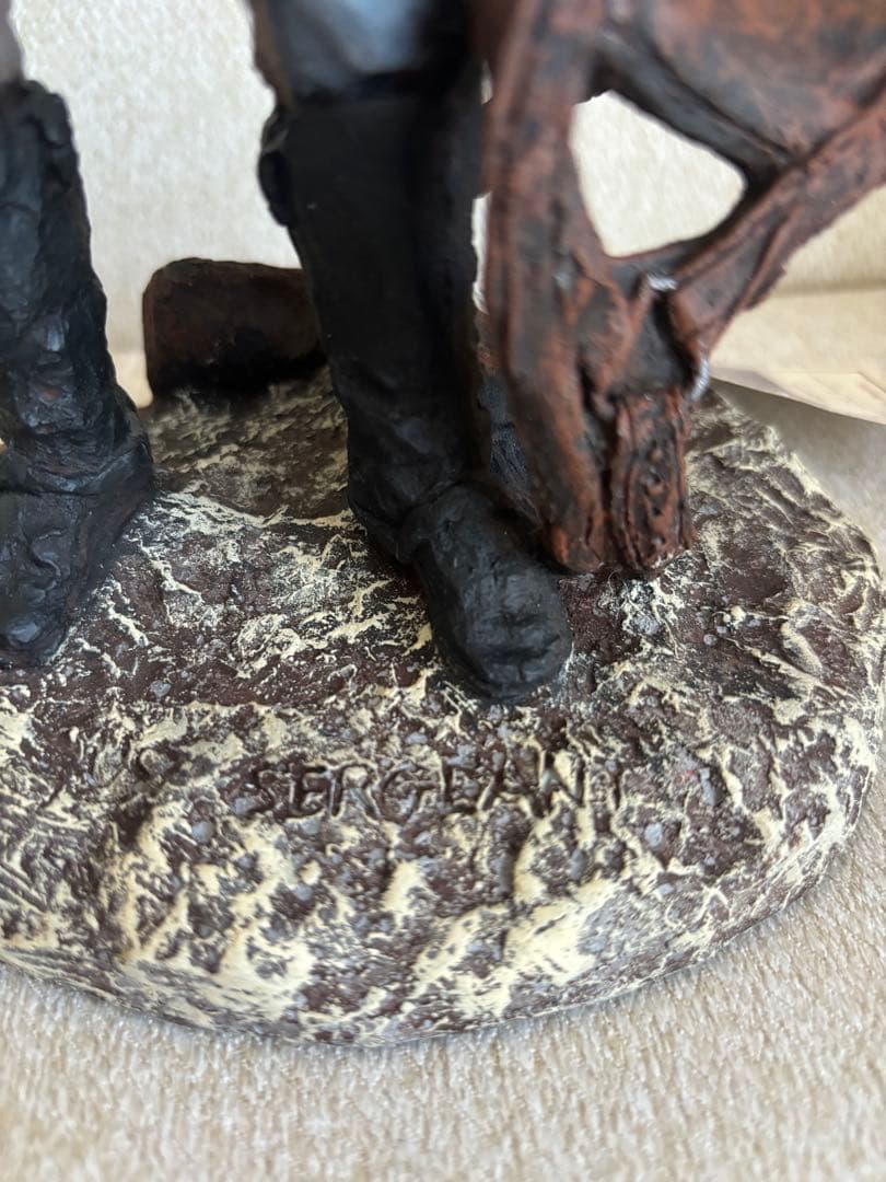 モンフォート　オリジナル　彫刻　人形　米軍騎兵