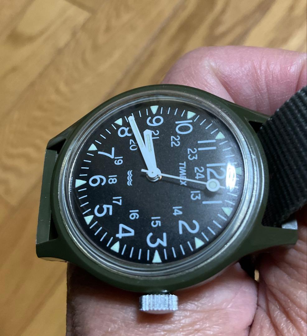 TIMEX キャンパー　レアな手巻き　military