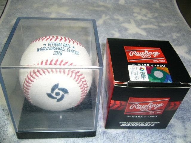 ＷＢＣ　ワールドベースボールクラシック2026　公式球　試合球・未使用　送込