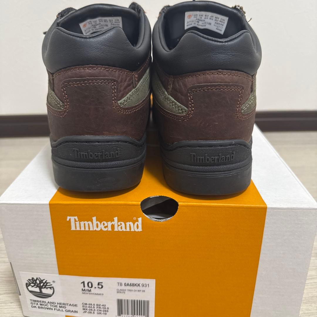 靴 the apartment timberland moc toe