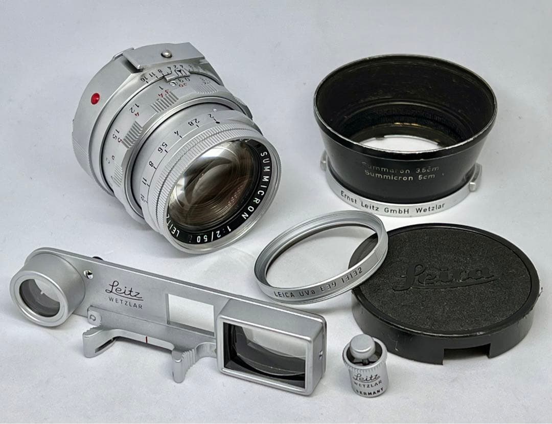 OH済！ライカ Leica M3 福耳 DRズミクロン 50mmf2 付属品多数