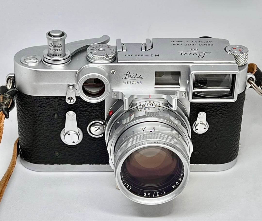 OH済！ライカ Leica M3 福耳 DRズミクロン 50mmf2 付属品多数