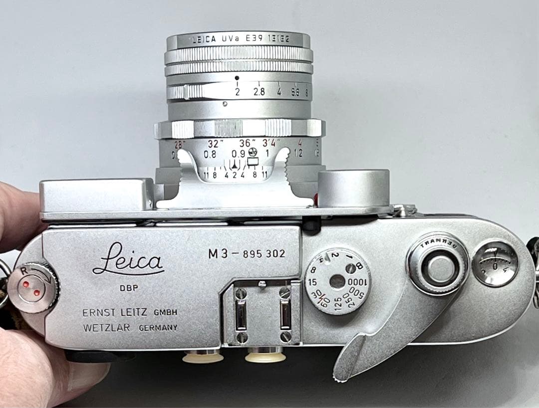 OH済！ライカ Leica M3 福耳 DRズミクロン 50mmf2 付属品多数