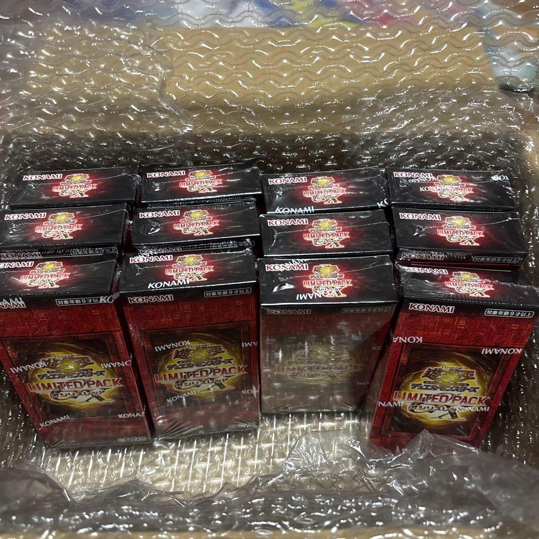 遊戯王　リミテッドパック　オシリスレッド　12box シュリンク付き