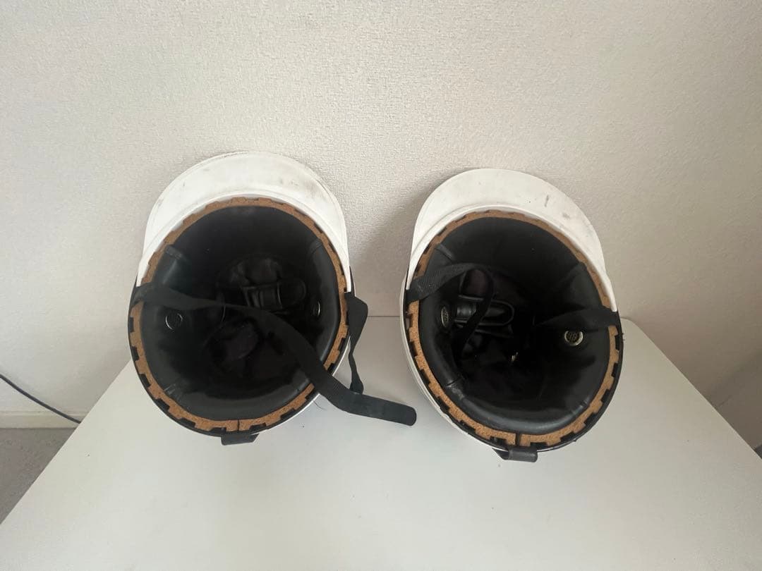 コルク　半帽ヘルメット 2個セット