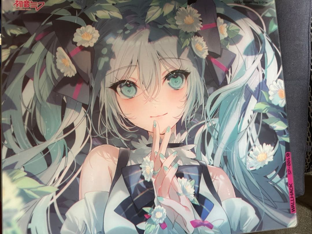 初音ミク ガラス マウスパッド sp-004 WALLHACK Sky-PAD