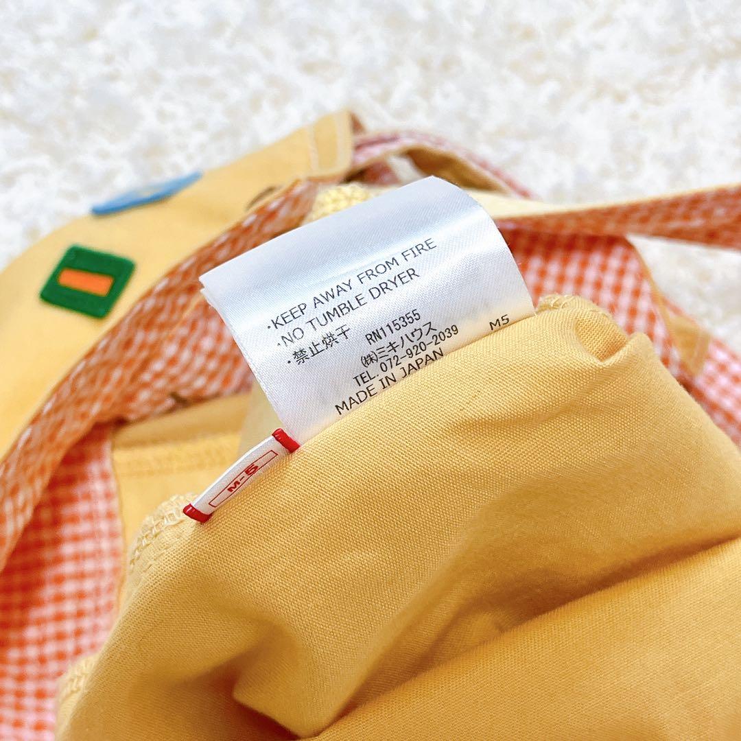 mikiHOUSE ミキハウス 半袖Tシャツ オーバーオール 帽子