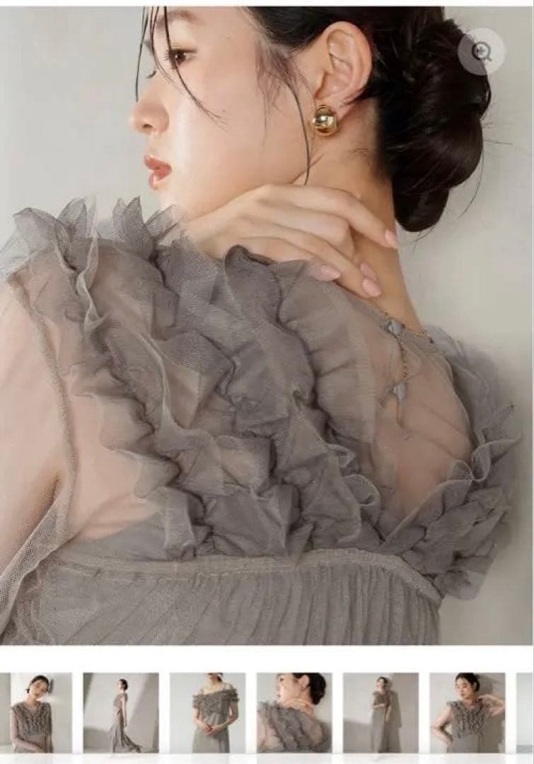 【新品未使用】結婚式　卒業式　謝恩会　パーティ　ドレス