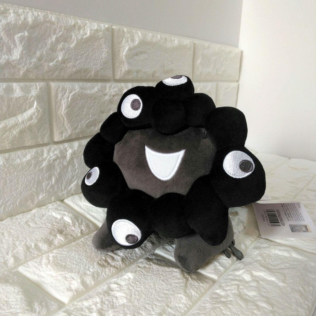 黒ミャクミャク(這い）Mサイズぬいぐるみ　EXPO2025 　万博公式ライセンス