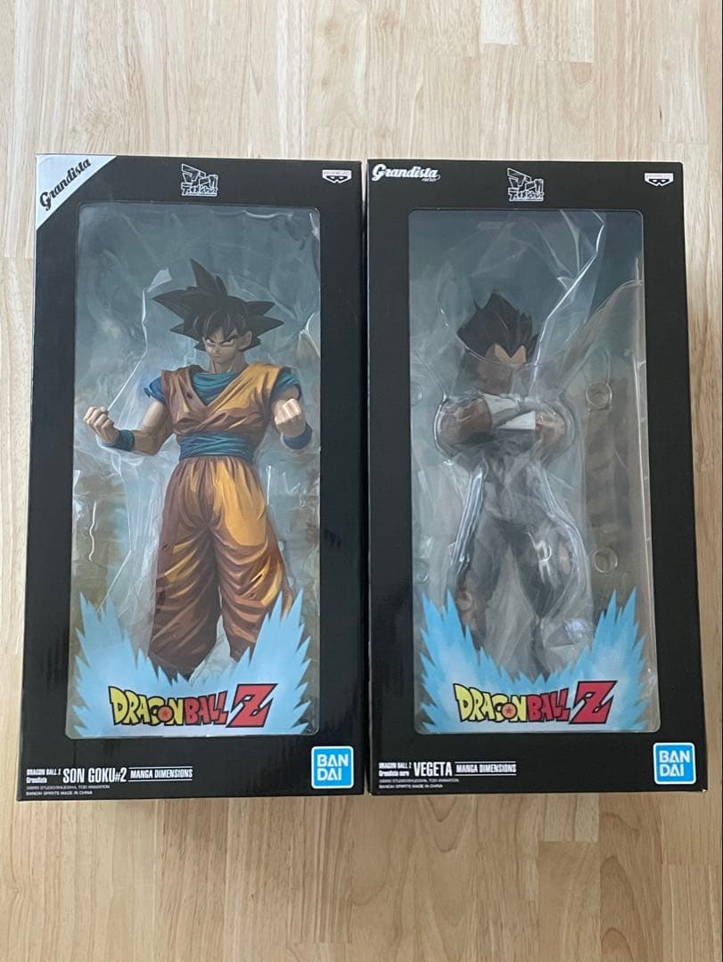 ドラゴンボール フィギュア grandista 孫悟空 ベジータ 海外限定